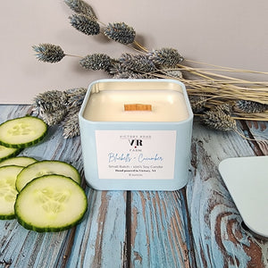 Bluebells + Cucumber Soy Wax Candle