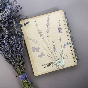 New Beginning Lavender Spiral Notebook