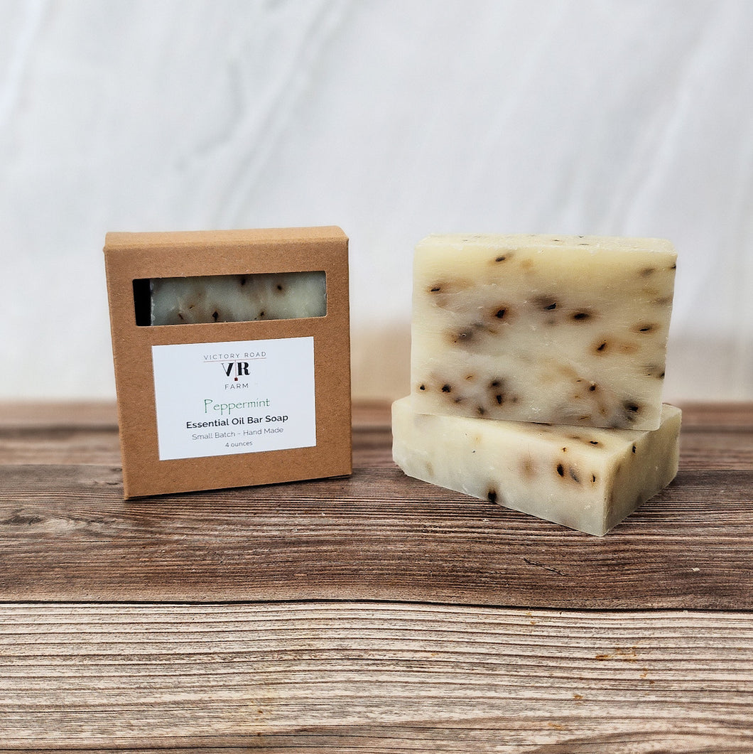 Peppermint Essential Oil Bar Soap